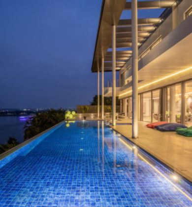 Luxury villa exterior Goa